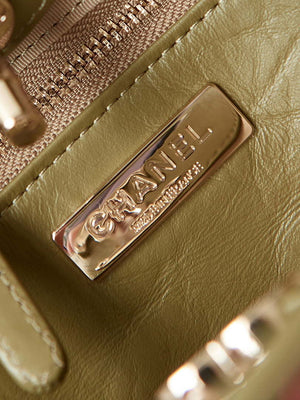 Chanel 31 mini Shopping Chain Lambskin leather AS4133 Bag Green - Default Title - View 9