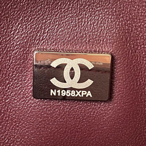 Chanel A01112 Flap Handbag Classic bag Grained shiny Calfskin Black Silver - Default Title - View 9