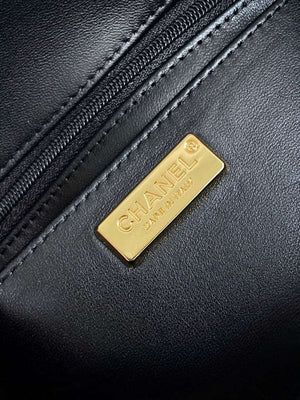Chanel A09888 25C Evening sequin mini AS4561 limited edition gold and Black - Default Title - View 9