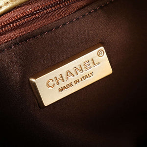 Chanel A09888 Evening sequin mini limited edition gold bronze AS4561 - Default Title - View 8