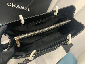 Chanel A50995 Matelasse GST Chain Tote bag caviar Calfskin leather Black Silver - Default Title - View 7