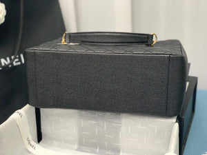 Chanel A50995 Matelasse GST Chain Tote bag caviar Calfskin leather Black Gold - Default Title - View 6