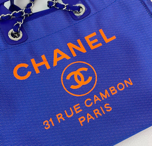 Chanel A66941 Large Shopping Bag A93786 Clothing Blue - Default Title - View 5