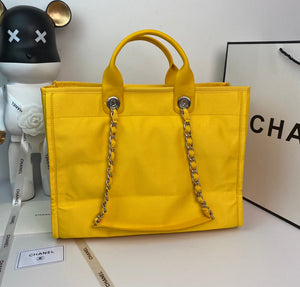 Chanel A66941 Large Shopping Bag A93786 Clothing Yellow - Default Title - View 3