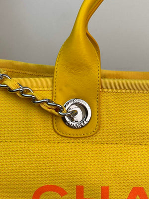 Chanel A66941 Large Shopping Bag A93786 Clothing Yellow - Default Title - View 4