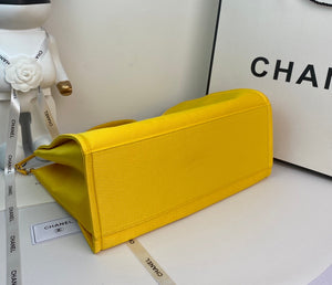 Chanel A66941 Large Shopping Bag A93786 Clothing Yellow - Default Title - View 7