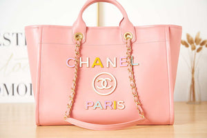 Chanel A66941 Large Shopping Bag Calfskin Coral Pink - Default Title - View 2