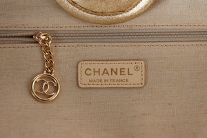 Chanel A66941 Large Shopping Bag Calfskin Gold - Default Title - View 9