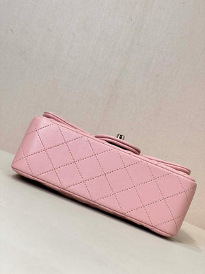 Chanel A69900 Mini Flap Bag Lambskin light Pink AS1116 - Default Title - View 9