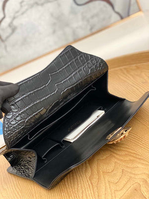 Chanel A86015 Clutch evening bag Crocodile Black - Default Title - View 8