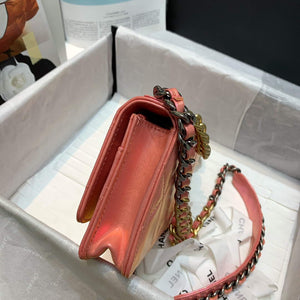 Chanel A86092 WOC 19 Chain Wallet Bag Lambskin Pink - Default Title - View 3