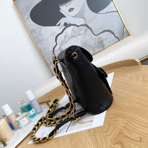 Chanel A88792 Backpack Calfskin Black Gold - Default Title - View 6