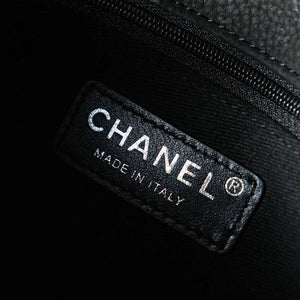 Chanel A90090 Flap Bag Vintage Black Suede Silver - Default Title - View 8