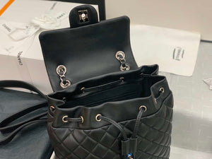 Chanel A91120 Backpack Vintage Lambskin Bag Black - Gold / Small 25 x 20 x10 ???? - View 15