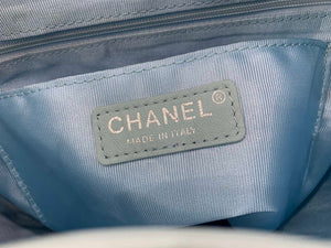 Chanel A91120 Backpack Vintage Lambskin Bag Blue - Gold / Small 25 x 20 x10 ???? - View 18