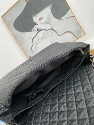 Chanel A91169 Flap Travel Bag Airport Series A94305 caviar calfskin Black Silver - Default Title - View 9