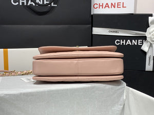 Chanel A92236 Small Trendy CC Flap Bag With Top Handle Lambskin bag Pink Gold - Default Title - View 7