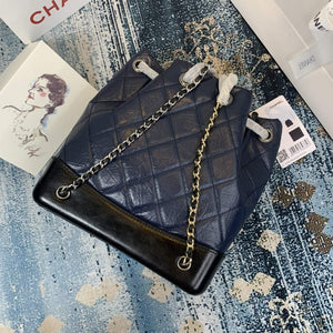 Chanel A94485 Gabrielle Backpack Navy Blue - Default Title - View 5