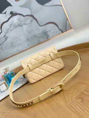 Chanel A99009 Waist bag Lambskin Apricot Gold - Default Title - View 2