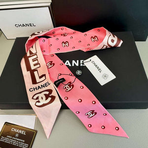 Chanel AA8006 Slim Bandeau Designer Scarf C88737 - Default Title - View 5