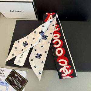 Chanel AA8006 Slim Bandeau Designer Scarf C88738 - Default Title - View 7