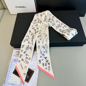 Chanel AA8006 Slim Bandeau Designer Scarf C88740 - Default Title - View 7