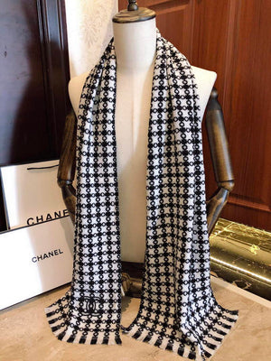 Chanel AA8602 Scarves Chanel Designer Scarf C88622 - Default Title - View 1