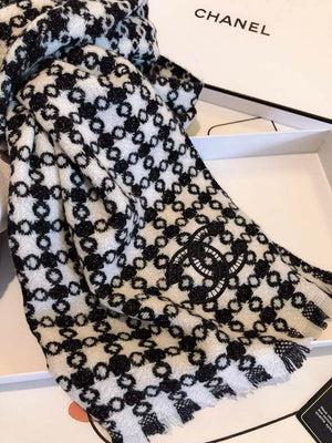 Chanel AA8602 Scarves Chanel Designer Scarf C88622 - Default Title - View 6