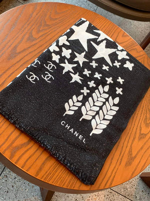 Chanel AA8689 Scarves Chanel Designer Scarf C88630 - Default Title - View 3