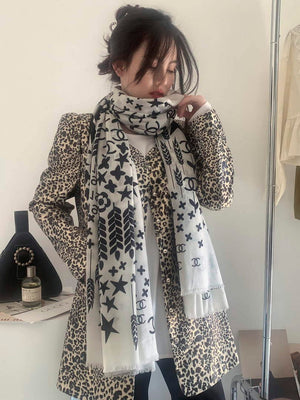 Chanel AA8689 Scarves Chanel Designer Scarf C88631 - Default Title - View 3