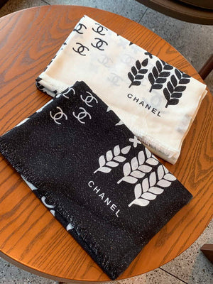 Chanel AA8689 Scarves Chanel Designer Scarf C88631 - Default Title - View 9