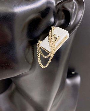 Chanel ABC284 Stud Earring Fashion Jewelry CC31838 - Default Title - View 2