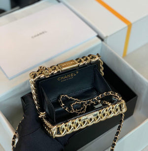 Chanel Acrylic Evening bag Chanel Vanity Case Box Bag - Default Title - View 9