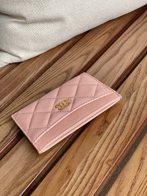 Chanel AP0213 Card Holder Calfskin Pink - Default Title - View 3