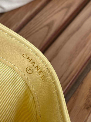 Chanel AP0213 Card Holder Calfskin Yellow - Default Title - View 8