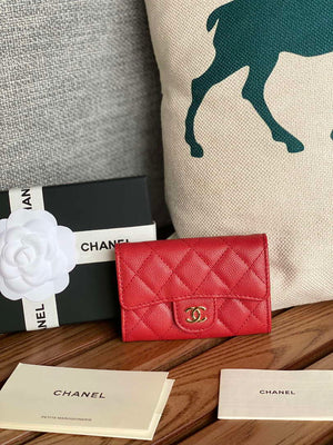 Chanel AP0214 Card Holder Calfskin CC65004 - Default Title - View 1