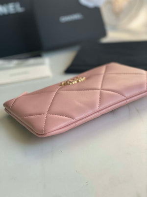 Chanel AP1059 Pouche Lambskin bag Wallet Card Holder Pink - Default Title - View 4
