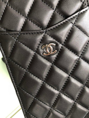 Chanel AP1422 Chanel phone card holder Lambskin Black - Default Title - View 7