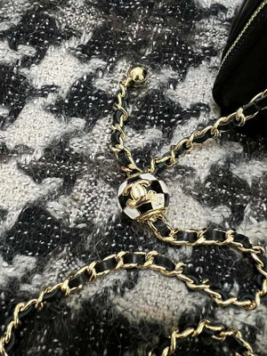 Chanel AP1447 Small Vanity With Chain Calfskin Black - Default Title - View 9