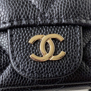 Chanel AP2305 Chanel Mini Flap bag Calfskin Blacck - Default Title - View 3