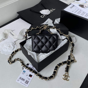 Chanel AP2305 Chanel Mini Flap bag Lambskin Black - Default Title - View 2