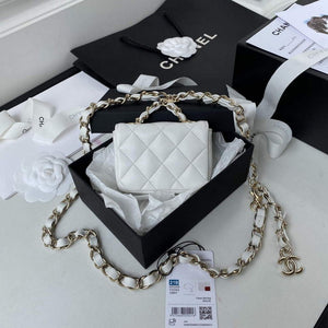 Chanel AP2305 Chanel Mini Flap bag Lambskin White - Default Title - View 2