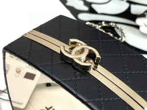 Chanel AP2398 Small Vanity Case Lambskin gold-tone metal Black and Gold - Default Title - View 4