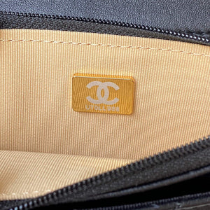 Chanel AP2508 Wallet On Chain Lambskin Shoulder Bag Black - Default Title - View 9