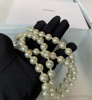 Chanel AP2582 Vanity with Chain lambskin Blue - Default Title - View 7