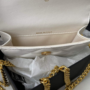 Chanel AP2635 Clutch With Chain Lambskin White - Default Title - View 7