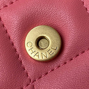 Chanel AP2635 Clutch With Chain Lambskin Pink - Default Title - View 8
