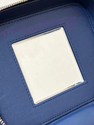 Chanel AP2718 Small Vanity With Chain Denim Blue - Default Title - View 9