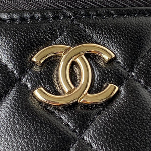 Chanel Vanity Case Lambskin AP2730 Black - Default Title - View 3