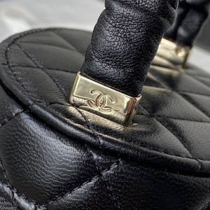 Chanel Vanity Case Lambskin AP2730 Black - Default Title - View 7